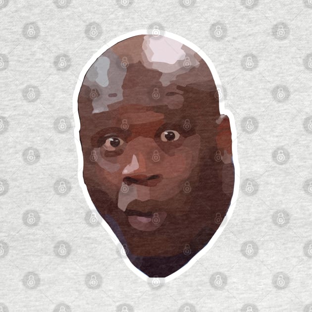 Shaquille O’neal Funny Face by Playful Creatives